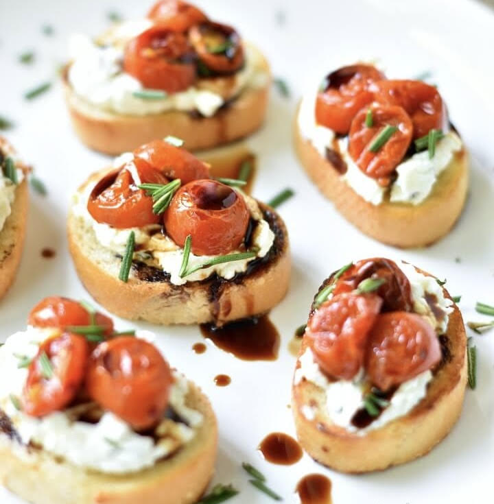 Goat Cheese Crostini