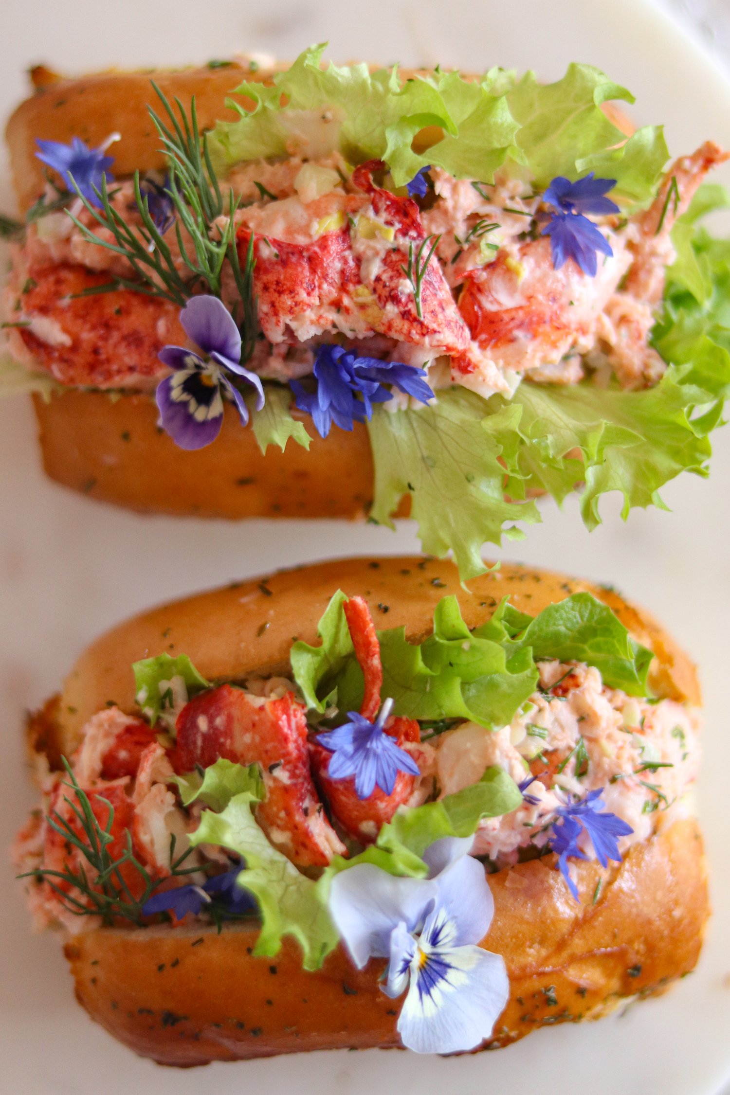 New England Style Mini Lobster Rolls